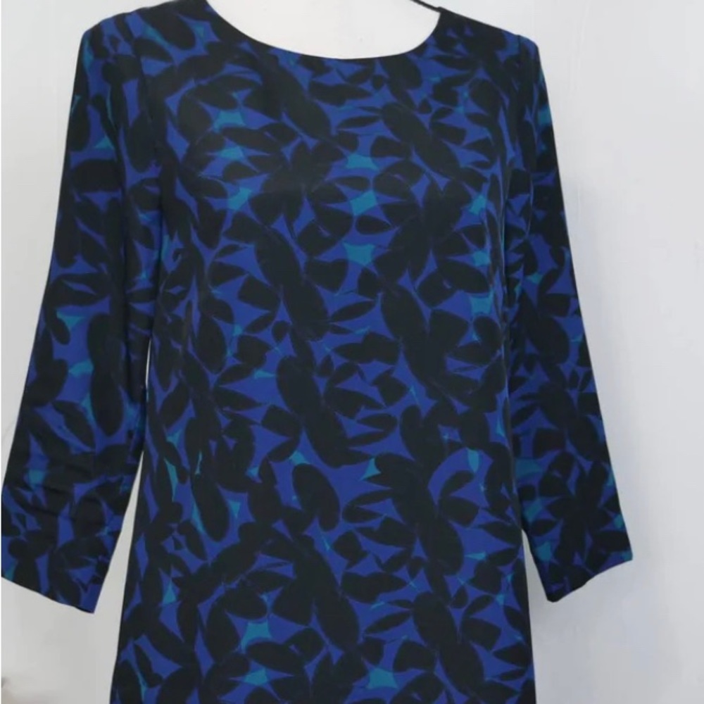 J. Crew Floral Mod Shift Dress Size 2